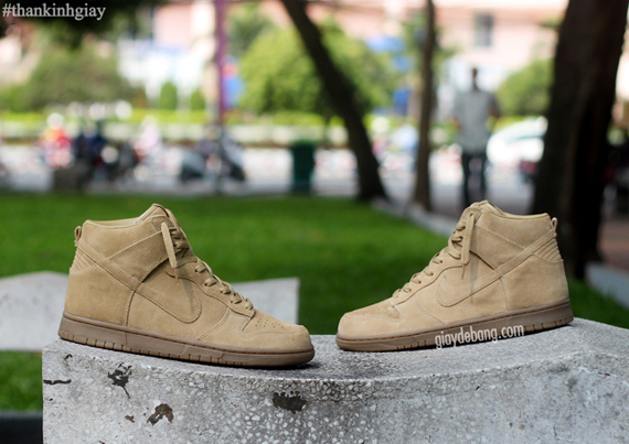 Apc Nike Dunk High Beige 4