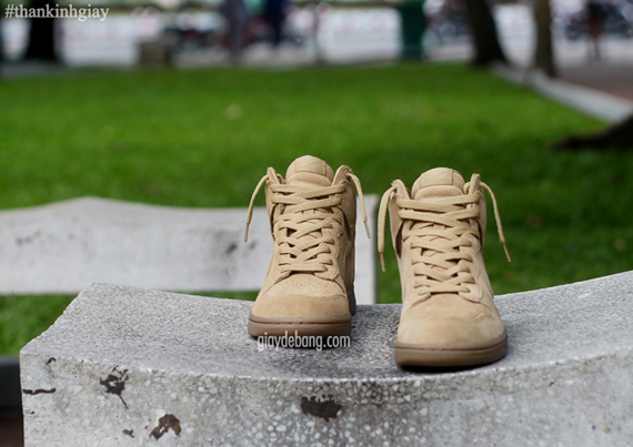 Apc Nike Dunk High Beige 5