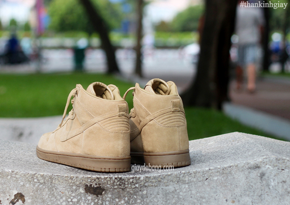 Apc Nike Dunk High Beige 6