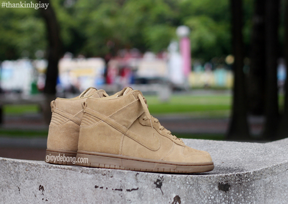 Apc Nike Dunk High Beige 9