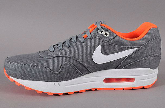 Nike Air Max 1 Prm Grey Crimson 2