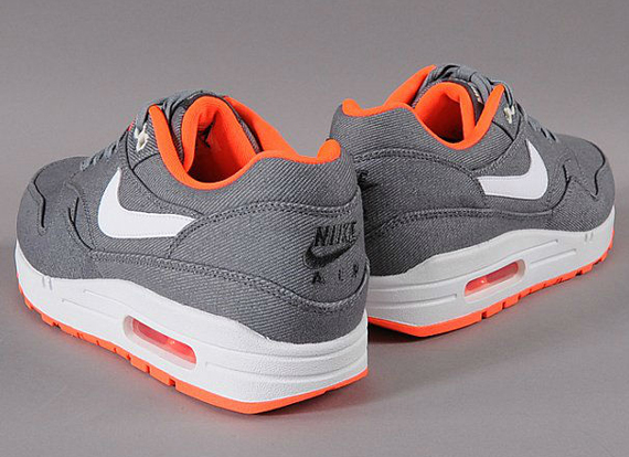 Nike Air Max 1 Prm Grey Crimson 4