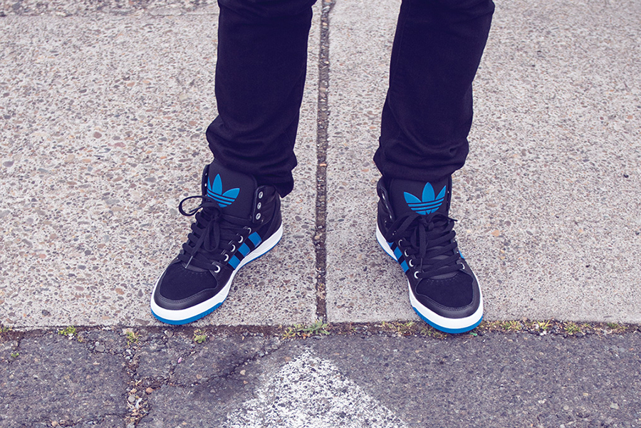 Adidas Originals Court Attitude Black Blue