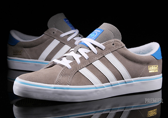 Adidas Skateboarding Americana Vin Grey Rock