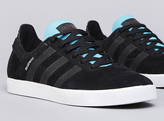 adidas Skateboarding Busenitz ADV – Black – Aqua Blue