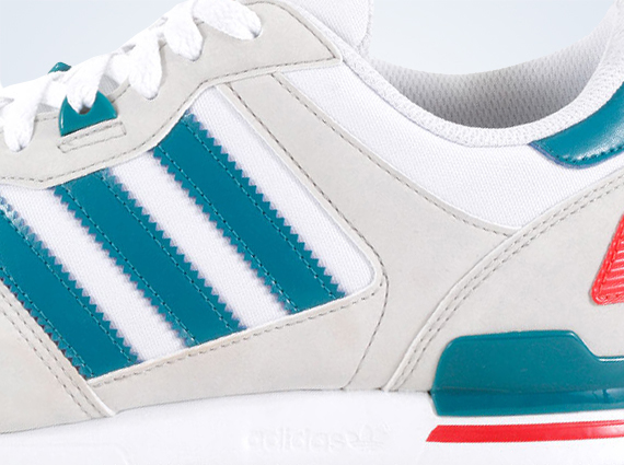 Adidas Zx700 White Teal Red 2