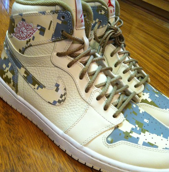 Air Jordan 1 Digi Camo Sample 1