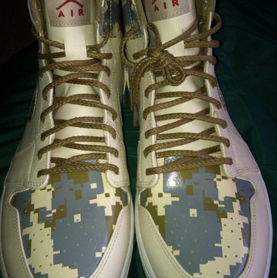 Air Jordan 1 Digi Camo Sample 4