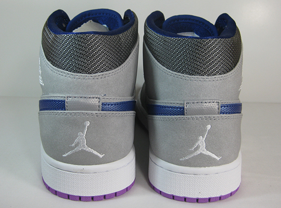 Air Jordan 1 Mid Matte Silver Laser Purple Deep Blue 6