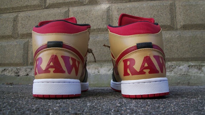 Air Jordan 1 Raw Customs Sab One 03