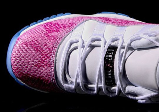 Air Jordan 11 Low GS “Pink Snakeskin”