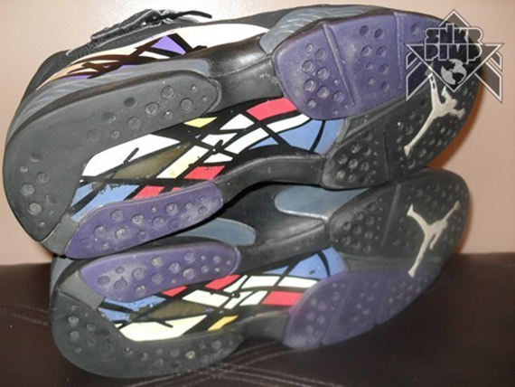 Air Jordan 8 Low Mike Bibby Kings Pe 12