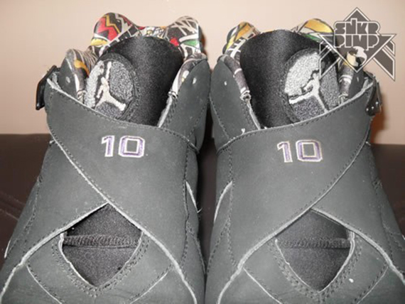 Air Jordan 8 Low Mike Bibby Kings Pe 4