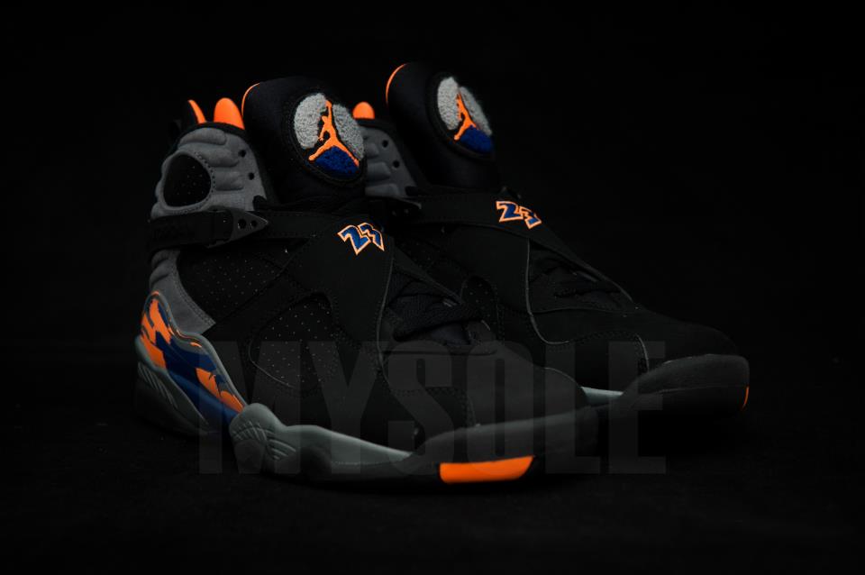 Air Jordan 8 Retro Black Royal Orange 001