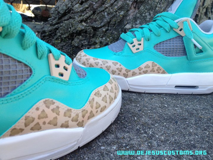 Air Jordan Iv Tiffany Cheetah 021