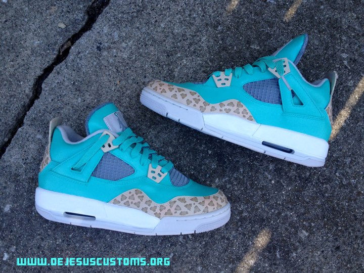 Air Jordan Iv Tiffany Cheetah 061