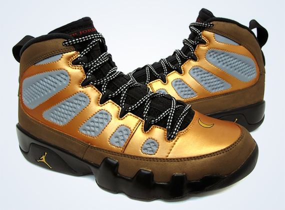 Air Jordan IX "Night Owl" Customs by Sekure D