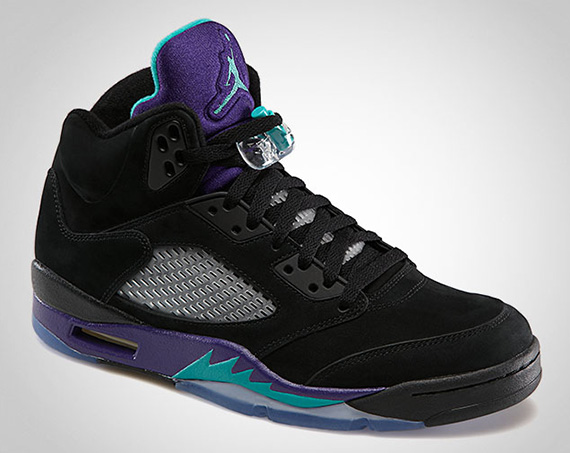 Air Jordan V Black Grape Release Date 3