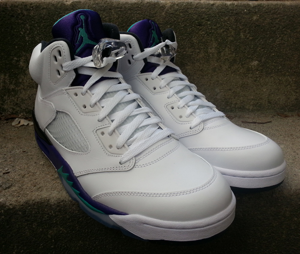 Air Jordan V Grape Detailed Images 3