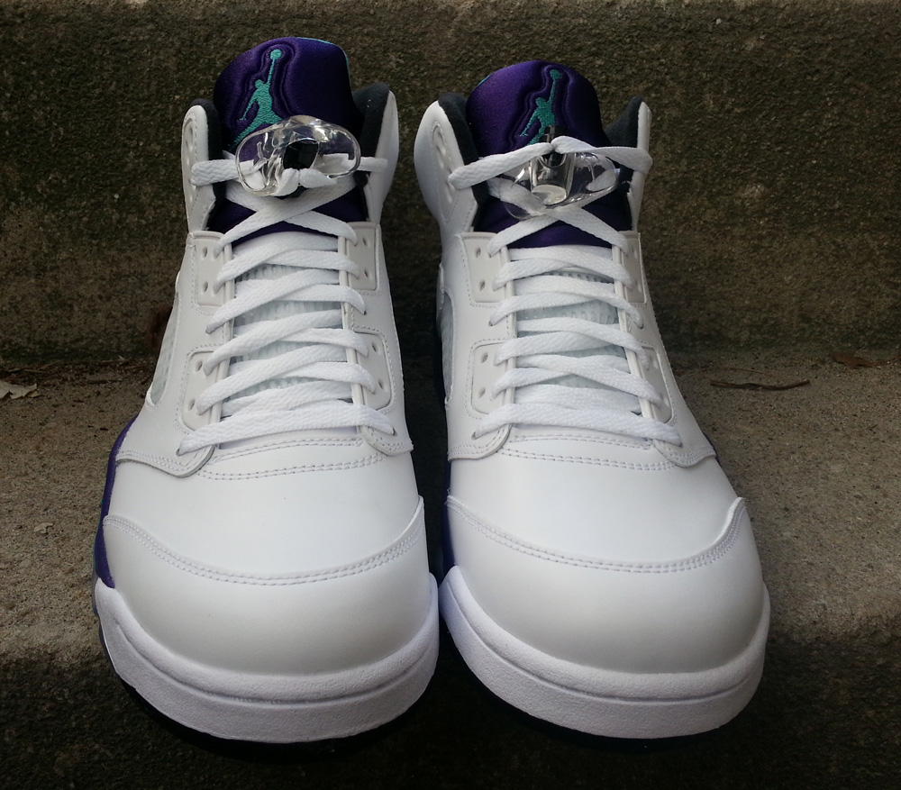 Air Jordan V Grape Detailed Images 4