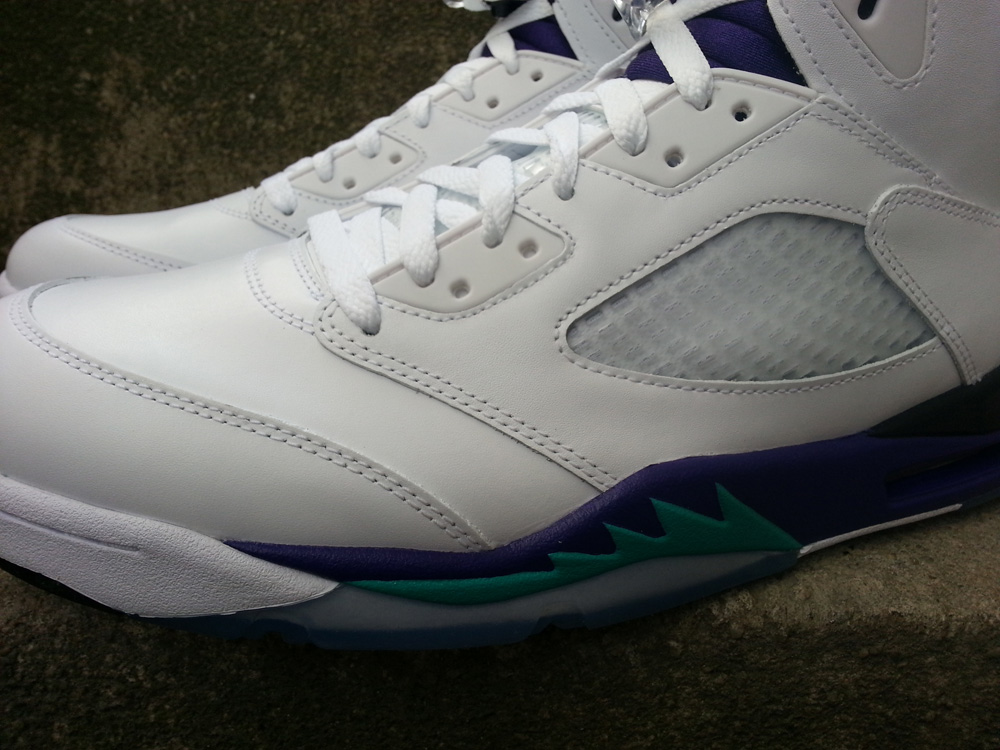 Air Jordan V Grape Detailed Images 6