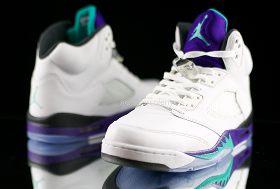 Air Jordan V Retro Grapes 5