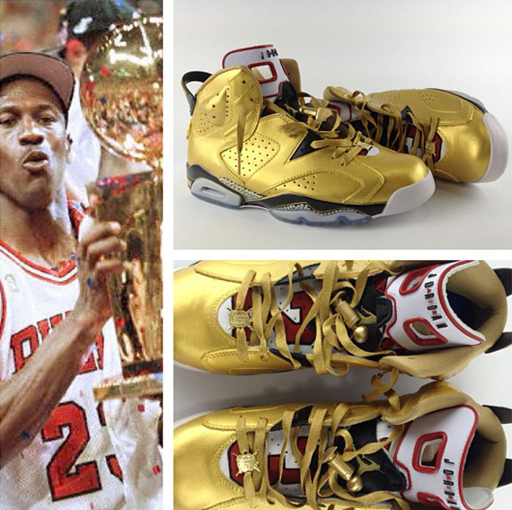 Air Jordan Vi 91 Champ Customs By El Cappy 4