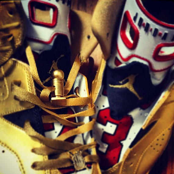 Air Jordan Vi 91 Champ Customs By El Cappy 6