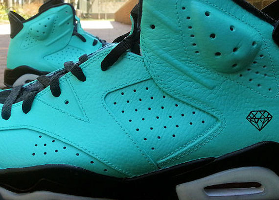 Air Jordan VI “Tiffany” Customs by Ecentrik Artistry