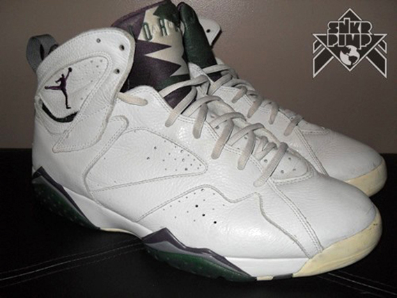 Air Jordan Vii Ray Allen Milwaukee Bucks Home Pe 6