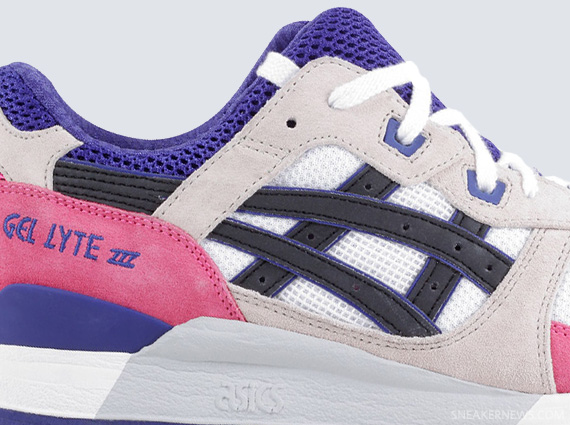 Asics Gel Lyte Iii White Pink Purple