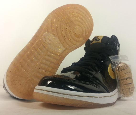 Black Gold Jordan 1 Jbc 5