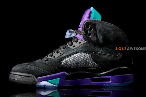 Black Grapes Air Jordan V 6