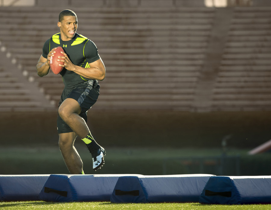 Cam Newton Ua Trainer Cleat 2