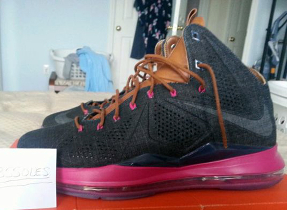 Denim Pink Lebron X Ext 3