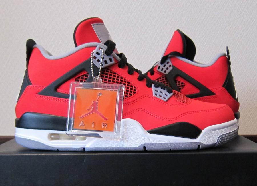 Fire Red Nubuck Air Jordan 4 Retro 4