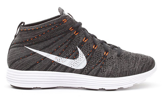 Flyknit Chukka Grey Orange 1