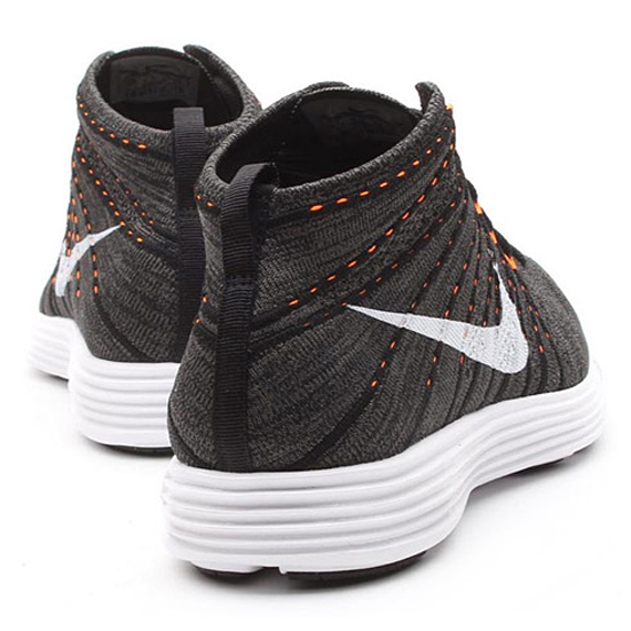 Flyknit Chukka Grey Orange 2