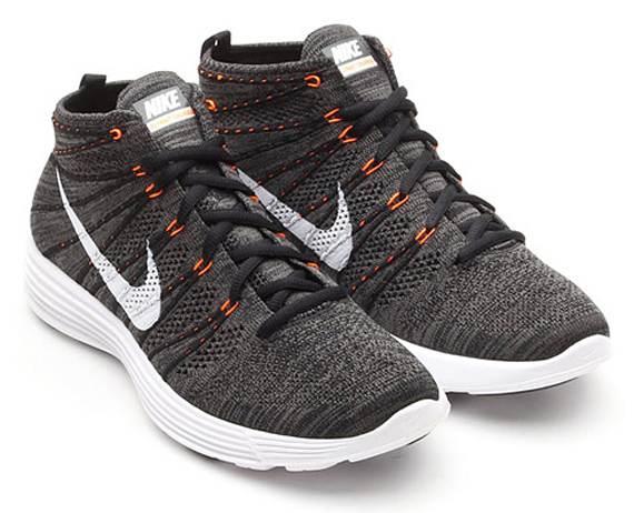 Flyknit Chukka Grey Orange 5