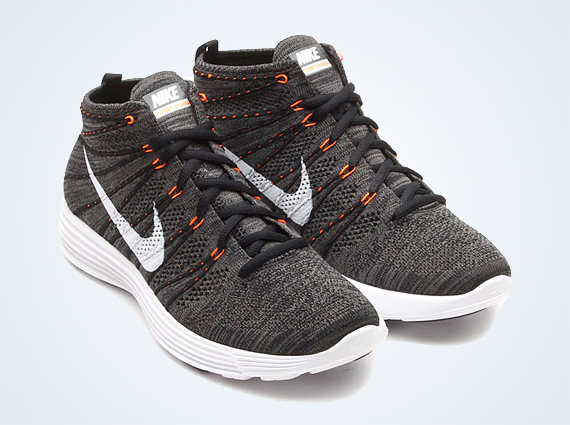 Flyknit Chukka Grey Orange 6