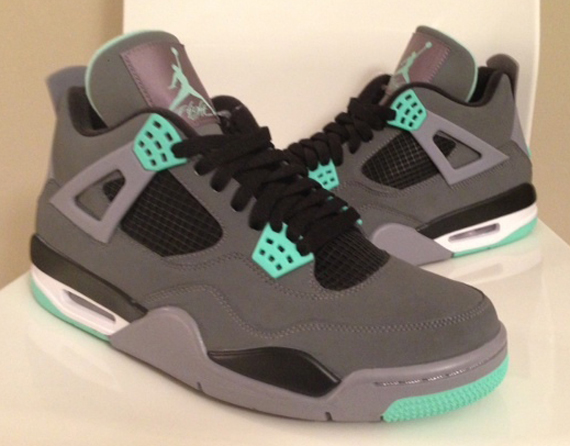 Green Glow Air Jordan Iv 3