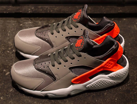 Grey Orange Air Huarache 1