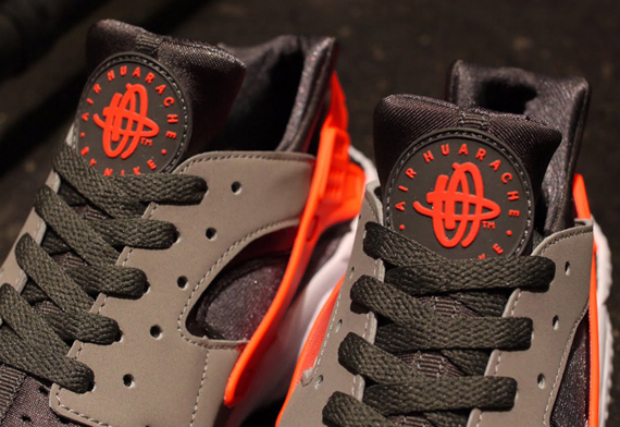 Grey Orange Air Huarache 4