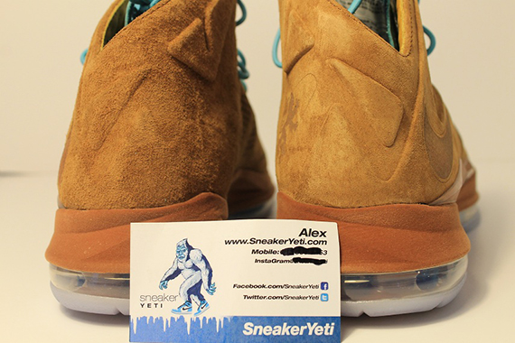 Hazelnut Brown Suede Nike Lebron X Nsw 21