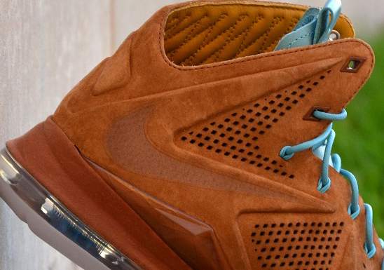 Nike LeBron X “Hazelnut/Brown Suede”