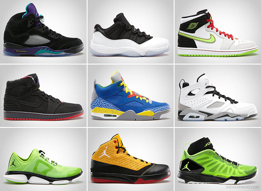 Jordan Brand June 2013 Footwear