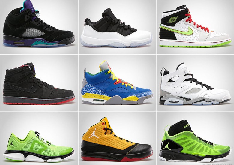 Jordan Brand June 2013 Footwear