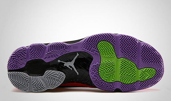 Jordan Cp3.vi Ae Bright Crimson Electric Green Black Violet Pop 1