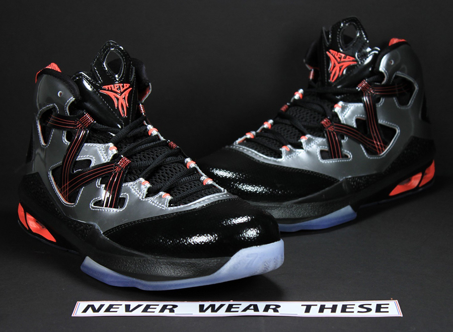 Jordan Melo M9 Black Silver Crimson Sample 1