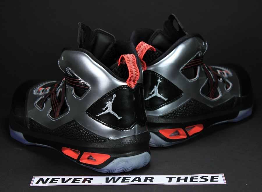 Jordan Melo M9 Black Silver Crimson Sample 2